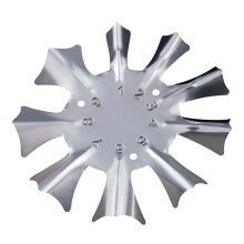 Stainless Steel Nail Art Template Stencil Manicure #C