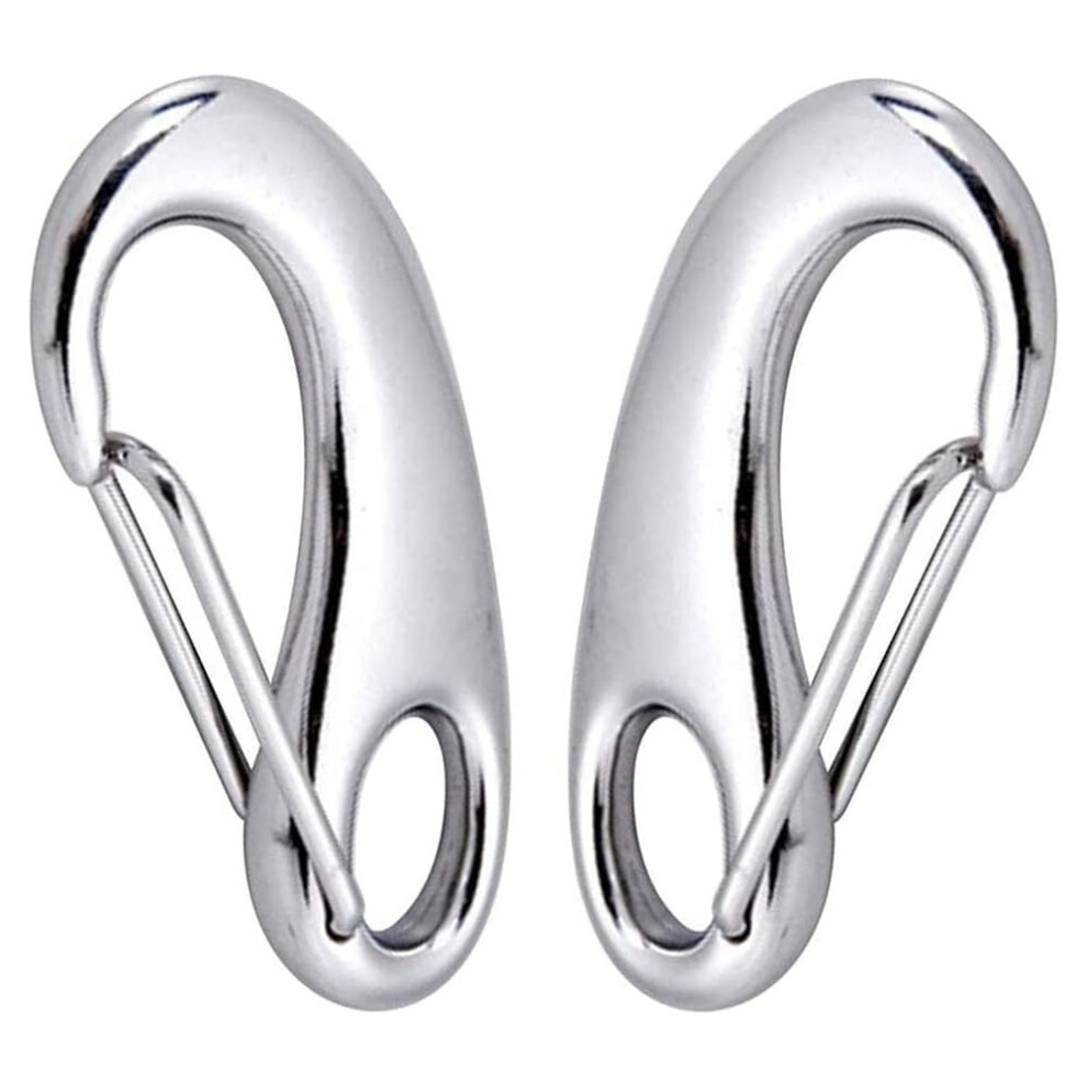 Stainless Steel Rope Connector Marine-Grade Quick-Release Buckle Connecting Buckle Spring Buckle 9105992844746
