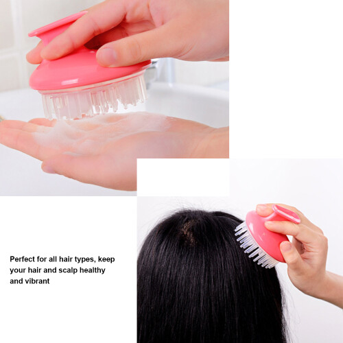 Spazzola Silicone Massaggio Cuoi Capelluto