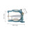 Verstelbare Magnetische Anatomische Articulator 5