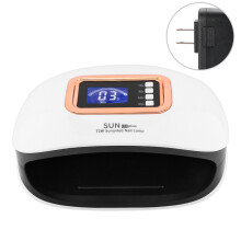 72W UV-LED-Nagellampe für Gel, Auto-Sensor & LCD