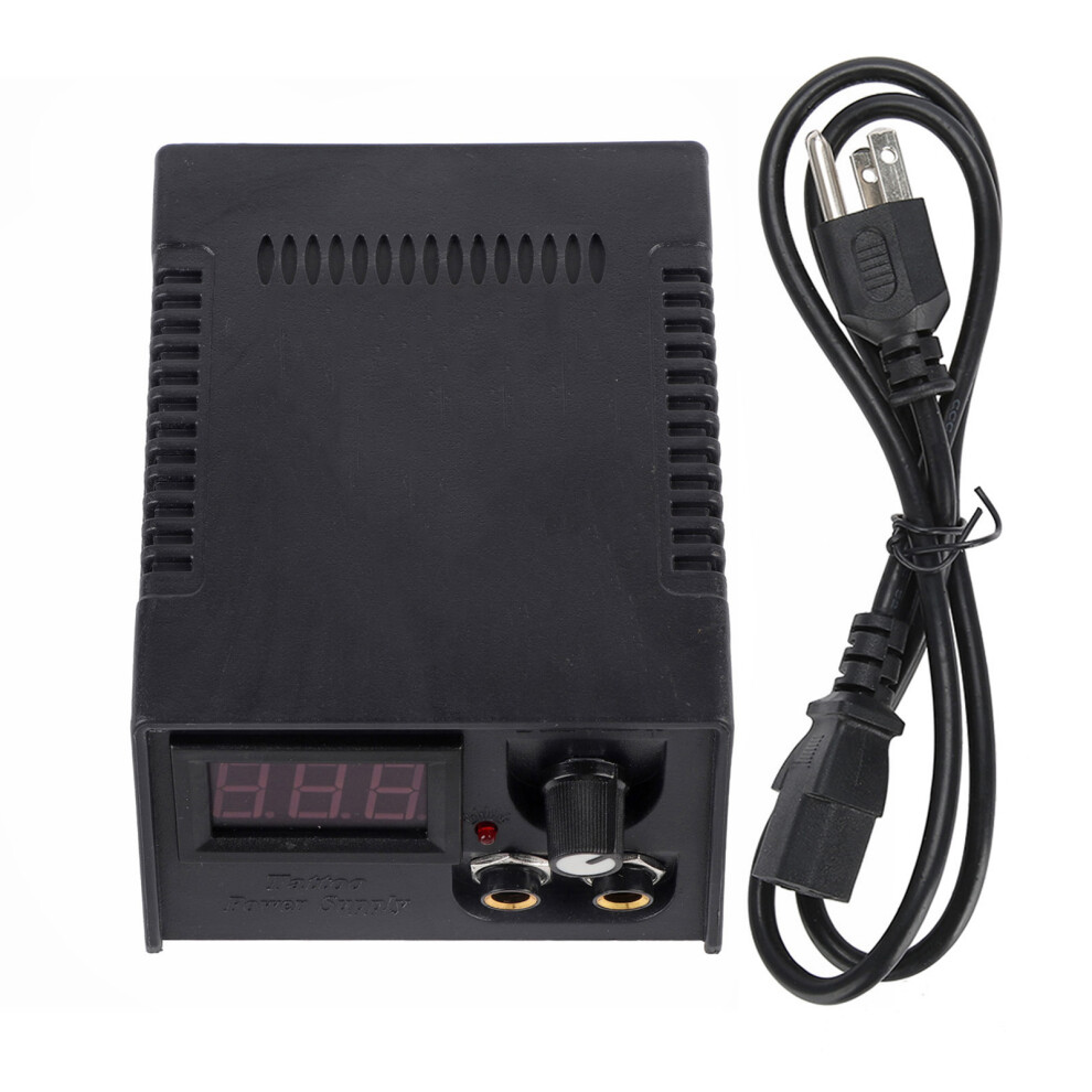 Digital Tattoo Machine Power Supply LCD With Cable