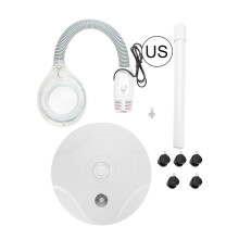 3x Diopter LED Magnifying Floor Lamp 5W 74LED with Wheels