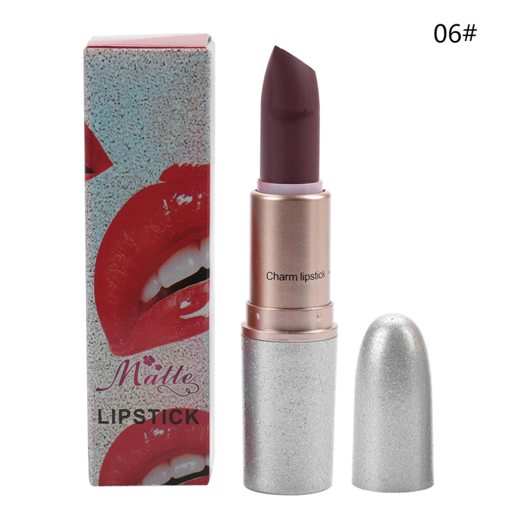 Deep Moisturizing Waterproof Lipstick Long Lasting 06#