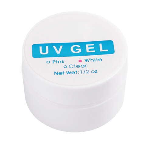 Sneldrogende Crystal Nagel Gel Liem Wit