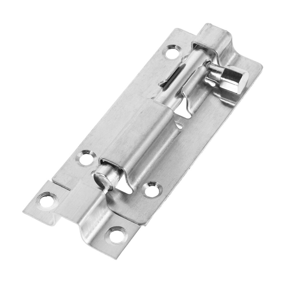 Latch Door Lock Stainless Steel 2-Piece Bolt Locking Bolts Silver-image-OPC-PMM8MTH-NEW