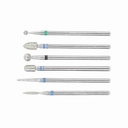 6x RVS Nagelboorkit JG#8 1