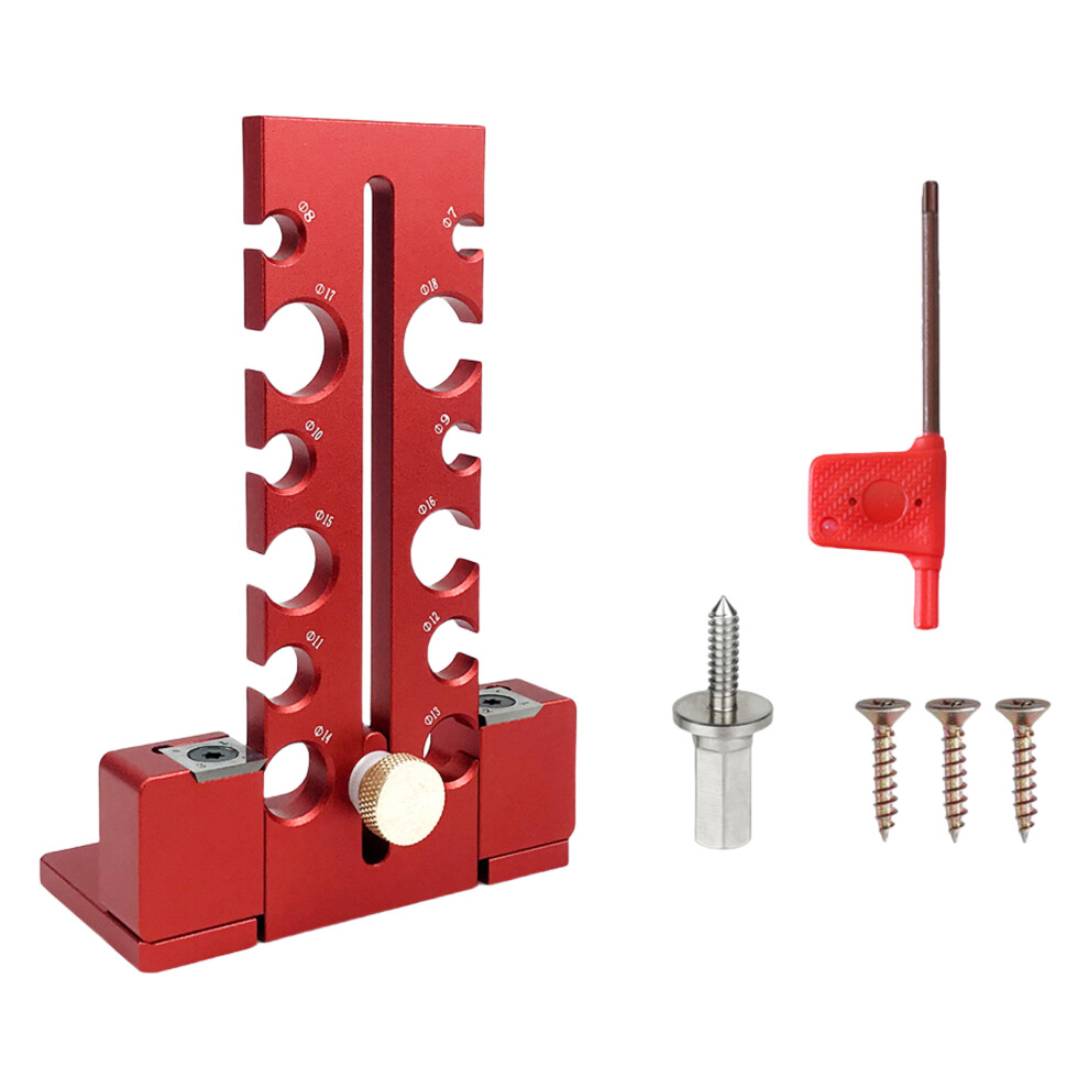 Innovative Round Bar Drill Accessories Ensuring Stable-Red 7754000240623