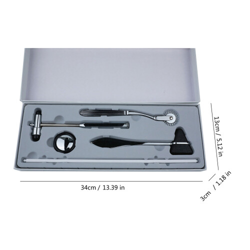 Professional Grade Diagnostic Reflexes Hammer Set Suitable for 2