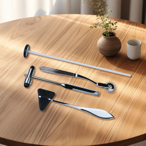Professional Grade Diagnostic Reflexes Hammer Set Suitable for 1