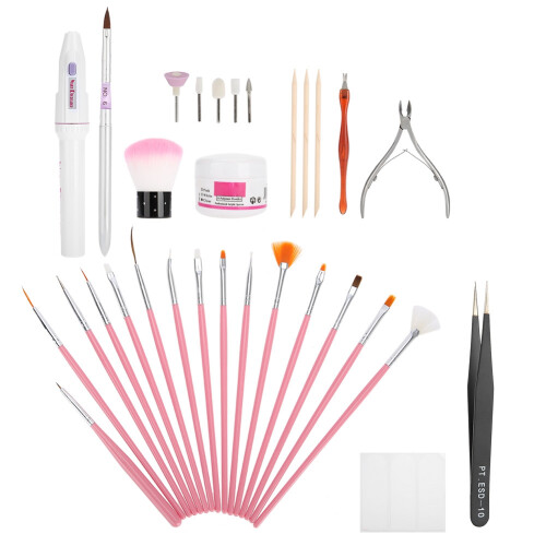 Professionele nagelkunst set met cuticle trimmer 1