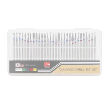 30-delige Set Diamant Boorkop Nail Art Kit