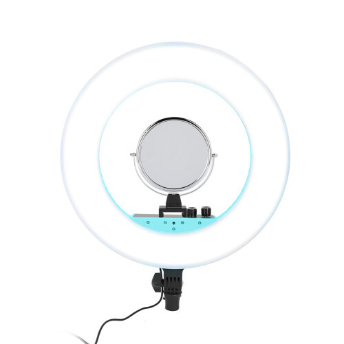 Dimmbares LED-Selfie-Ringlicht 3200K-5600K Grün 1