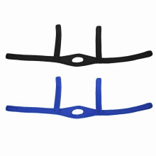Unisex Anti-Snore Jaw Support Headband Blue
