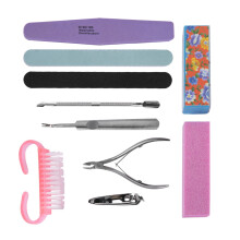 10x Nail-Art-Set Schleifschwämme & Feilen