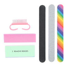6-teiliges Nagelfeilen-Set für Maniküre