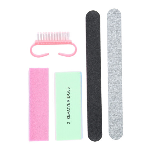 5x Profi-Maniküre-Set Nagelfeilen & Puffer 2