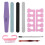 8st Nail Art Set Schuimvijlen & Buffers 3