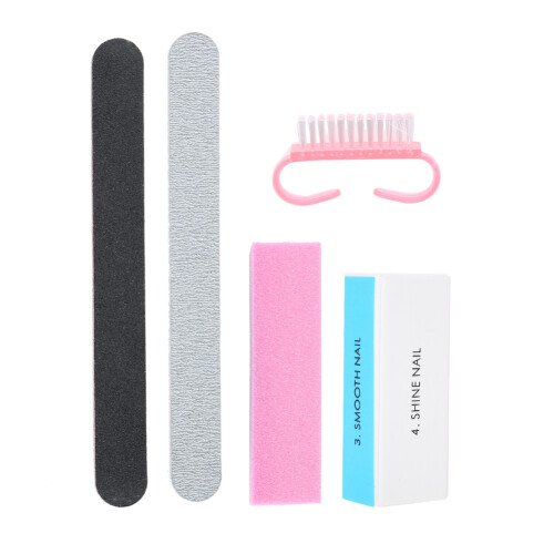 5x Profi-Maniküre-Set Nagelfeilen & Puffer 1