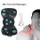 Mini Cervical Massager Rechargeable Pulse Neck Back Massager Black 5