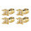 100 Pcs SMA Weibliche Basis Buchse 4 Pin RF 7
