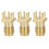 100 Pcs SMA Weibliche Basis Buchse 4 Pin RF 3