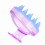 Siliconen shampoo borstel paars 5