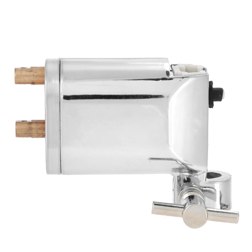 Silver Alloy Rotary Tattoo Machine Strong Motor Liner Shader