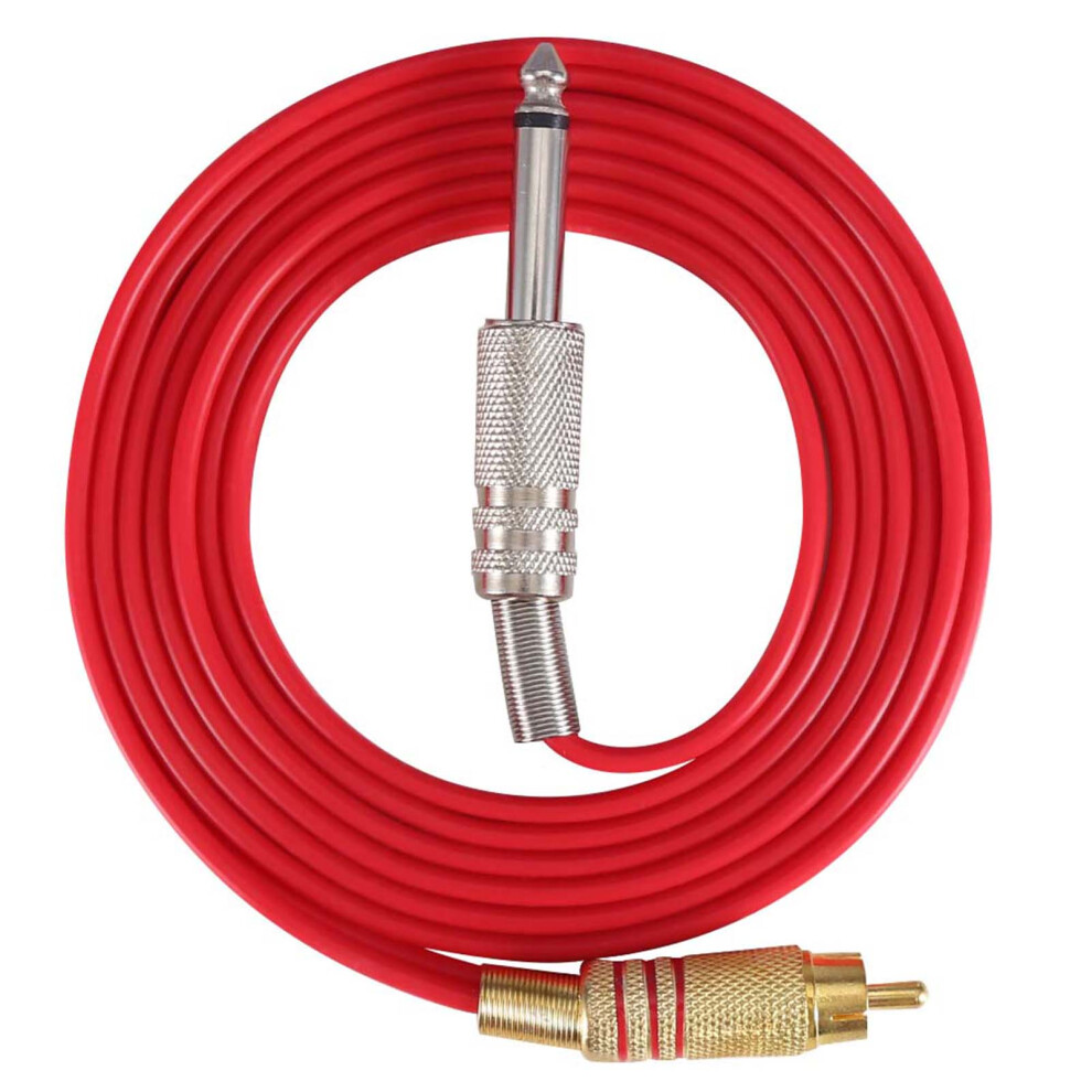 Silicone Hook Line for RCA Tattoo Machine Kit (Red)