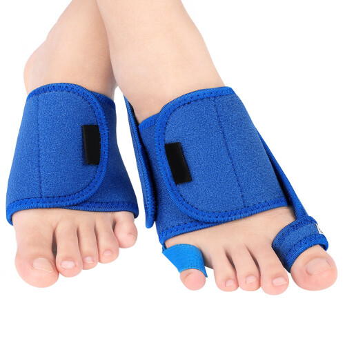 Thumb Eversion Blue PU Silicone Arch Pad 1 Pair 1