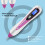 Rechargeable Moles Warts Removal Pen 9-Level Adjustable LCD Display 4