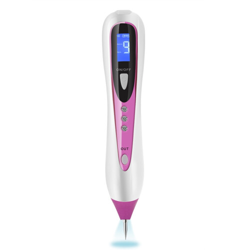 Rechargeable Moles Warts Removal Pen 9-Level Adjustable LCD Display 2