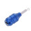 25mm Aluminium Tattoo Cartridge Knurled Handle Blue 3