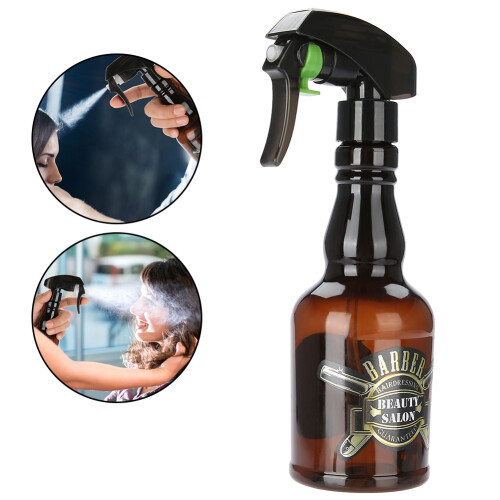 Friseur-Sprühflasche Wasserzerstäuber (Braun) 2