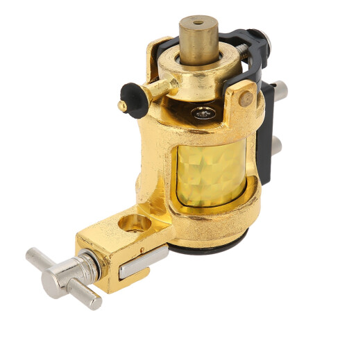 Aluminium Rotary Tattoo Machine Strong Motor (Goud) 2