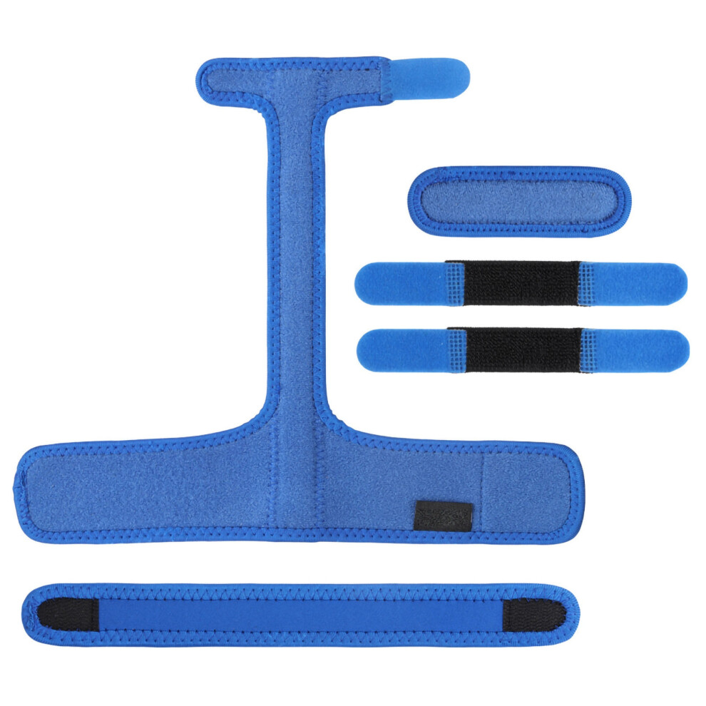 Blue Trigger Finger Splint With Steel Corrector