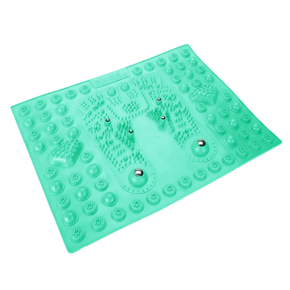 Green Magnetite Feet Massage Mat Acupressure Reflexology