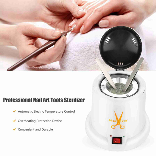 Hitzesichere Metall-Box für Nagelkunst & Make-up 1
