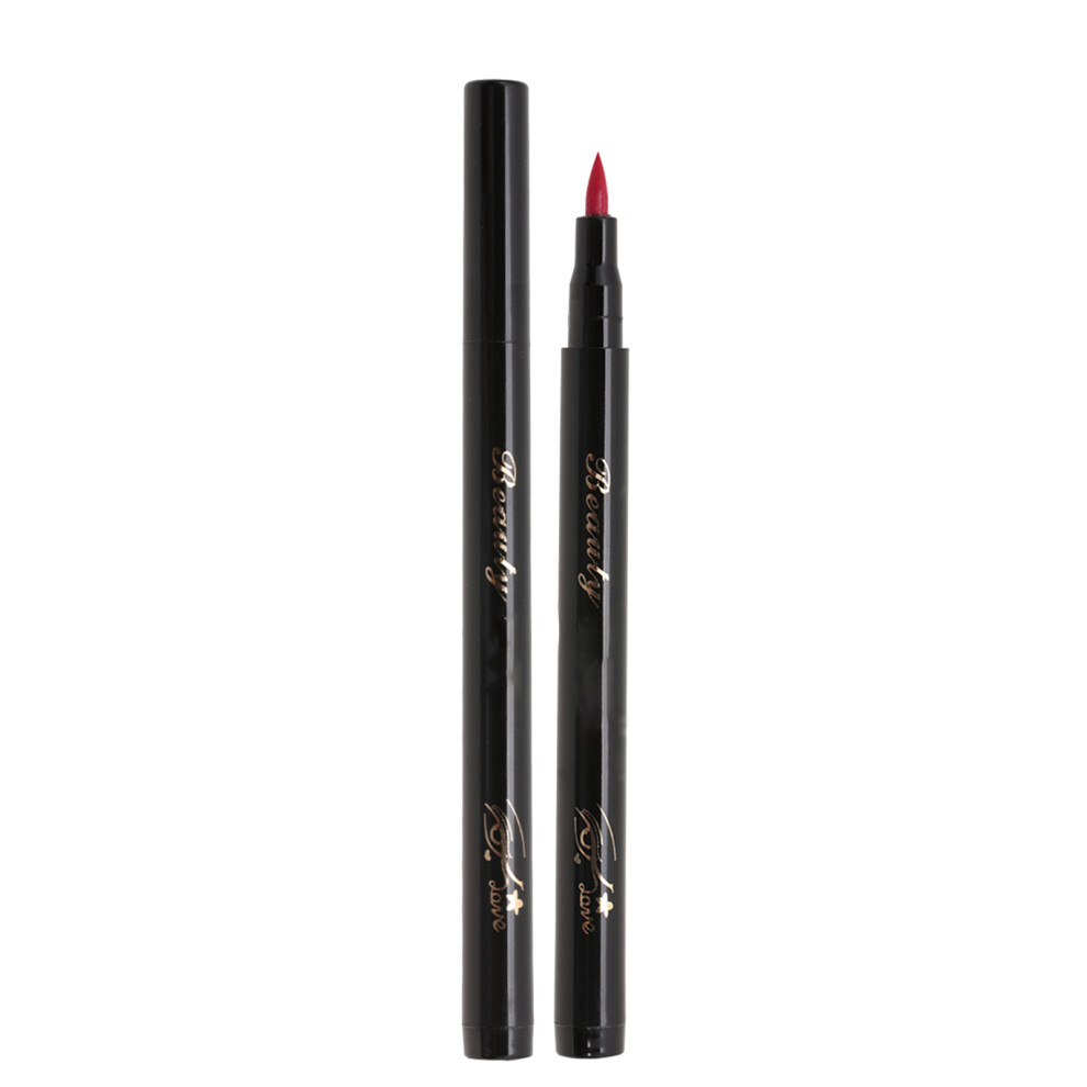 Red Waterproof Liquid Eyeliner Pencil
