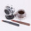 2 Farben wasserfeste Eyeliner-Creme mit Pinseln 5