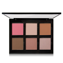 6-farbige matte Lidschatten-Palette Concealer Beauty