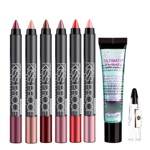 6x wasserdicht, langanhaltender Lippenstift