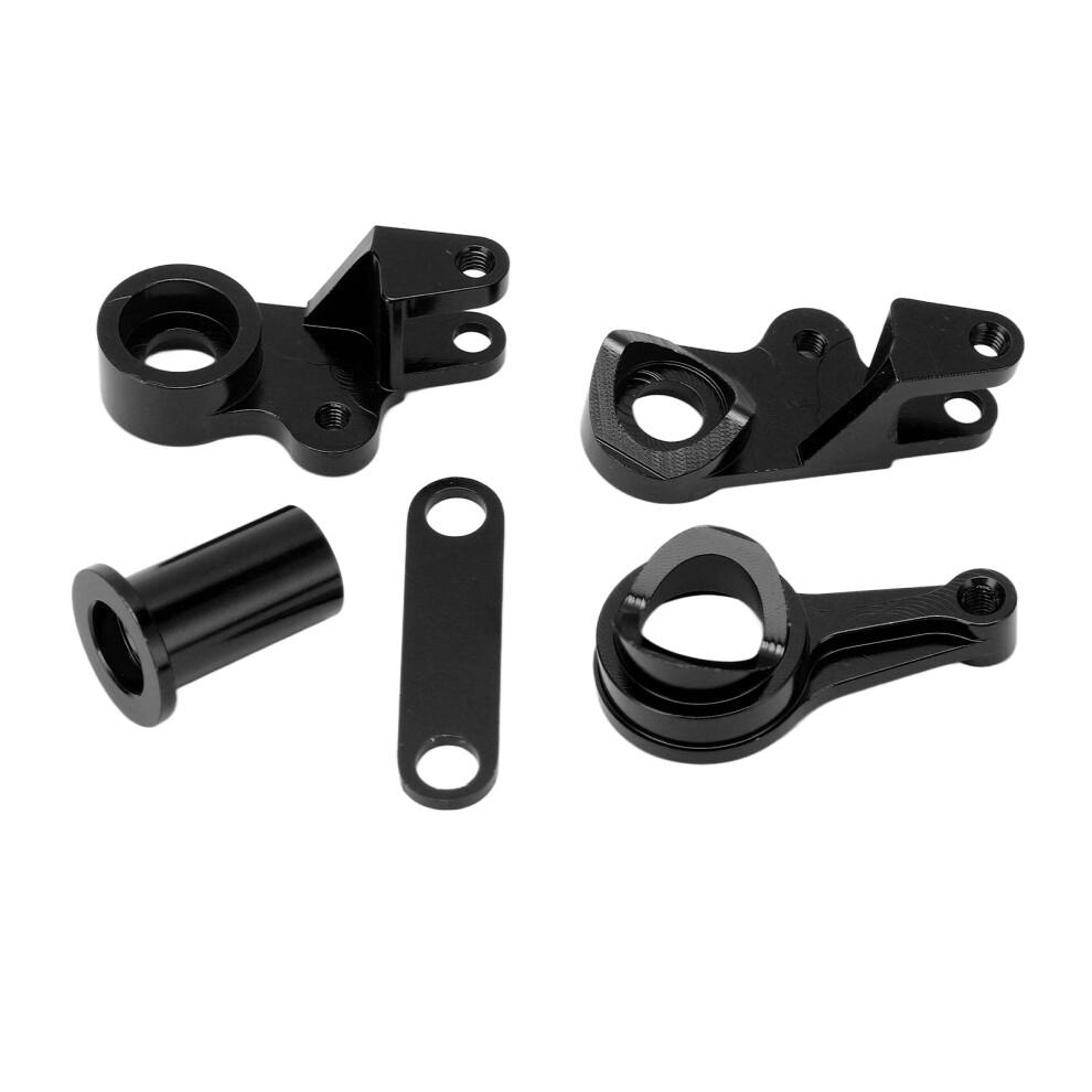 Aluminum Alloy Rc Steering Group Kit For Traxxas 1967 C10 Drag Black 9431357164991