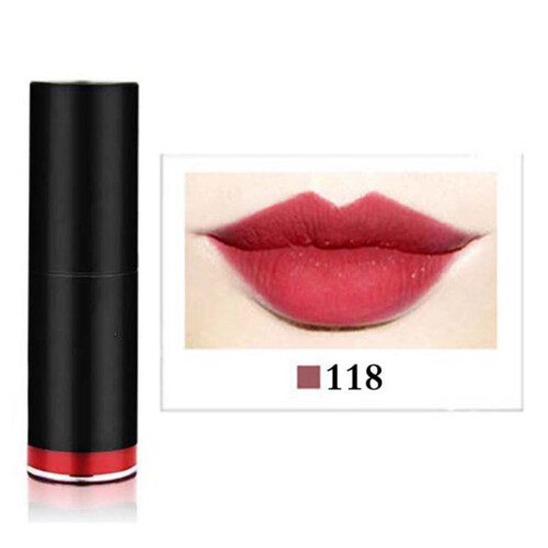 Wasserdichtes, langanhaltendes Lippenstift-Gloss 118#