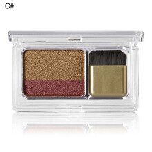Doppelfarbige Matte Lidschatten Glitzer Kosmetik