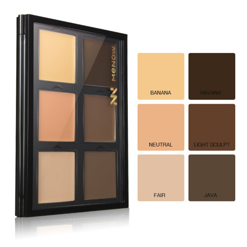 6-Farbige Concealer-Creme Lang anhaltend Glatt