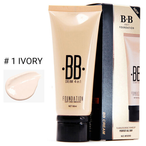 Professionelle flüssige Foundation & Concealer langanhaltend 1# 1