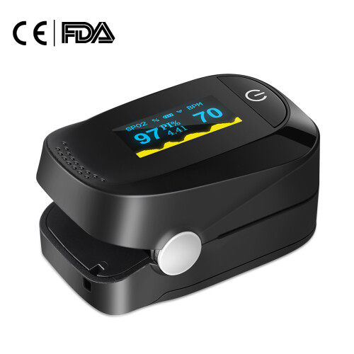 Fingertip Pulsoximeter Blutsauerstoff mit Akku 1
