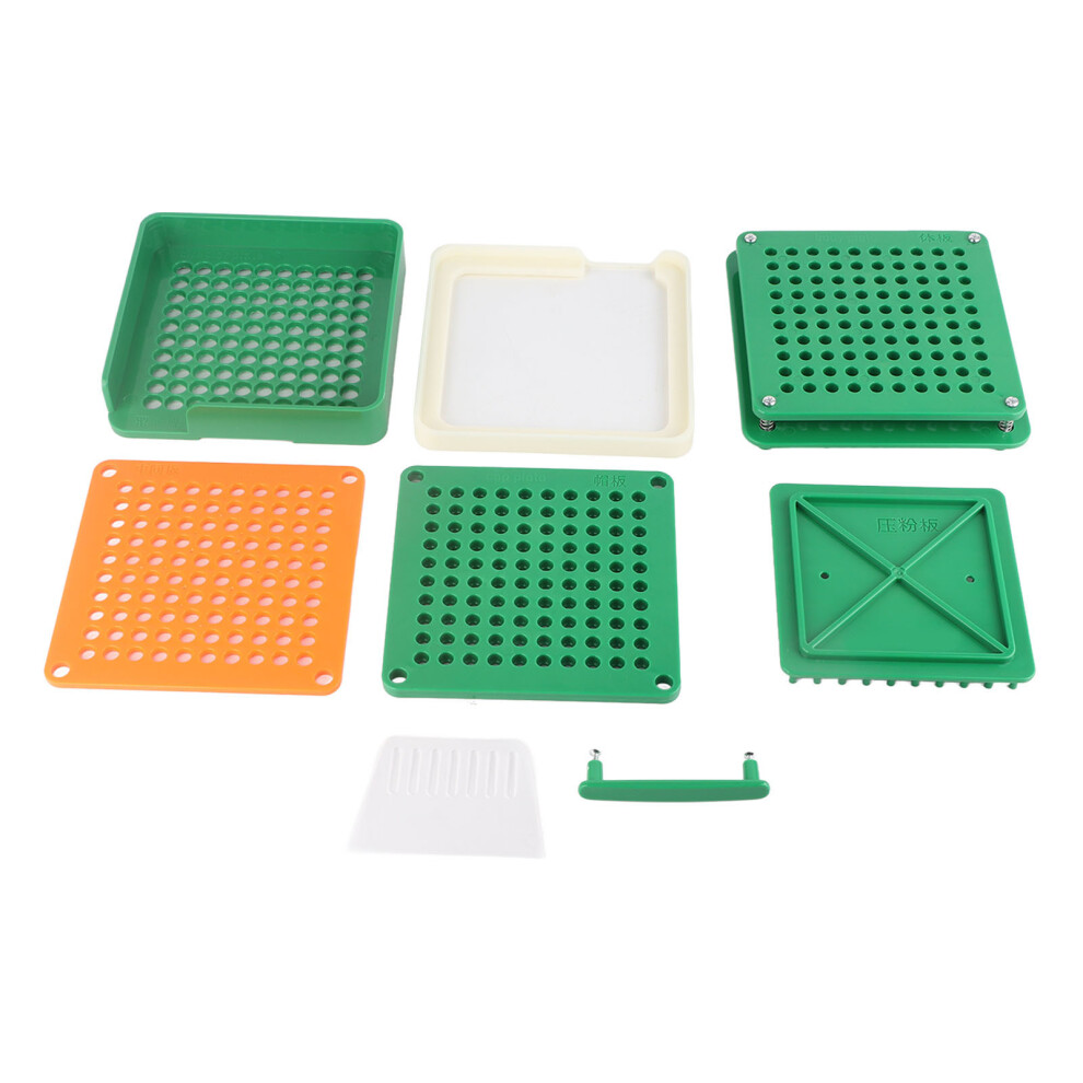 100 Holes Empty Capsule Filler With Powder Spreader Plates 0# 448787280305