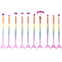 10x Augenbrauenpinsel-Set Faser 1#